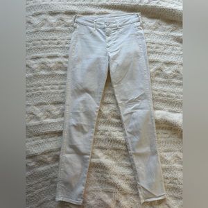H&M White Skinny jeans size 27
